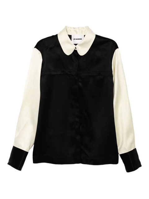 Jil Sander contrast-color shirt - Black - zdjęcie produktu nr 1