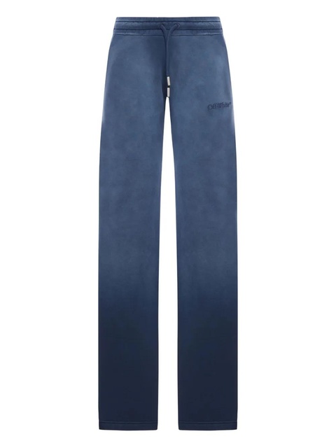 Off-White straight-leg trousers - Blue - zdjęcie produktu nr 1