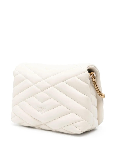PINKO Classic Love Click Puff shoulder bag - White - zdjęcie produktu nr 2