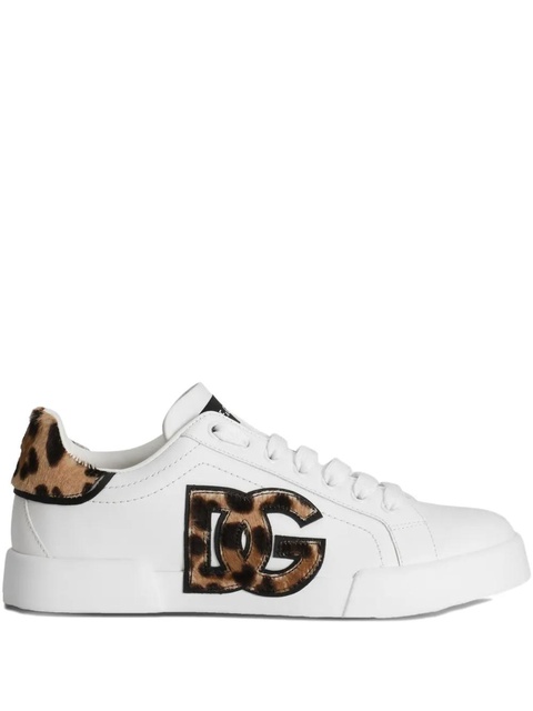 Dolce & Gabbana logo-patch sneakers - White - zdjęcie produktu nr 1