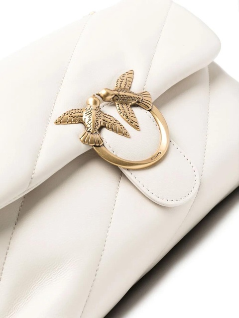 PINKO Love Classic Puff crossbody bag - White - zdjęcie produktu nr 2