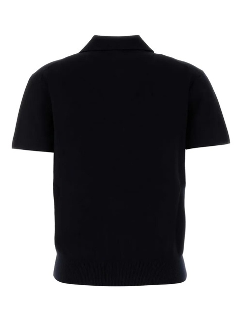 Max Mara zip-neck polo shirt - Blue - zdjęcie produktu nr 2