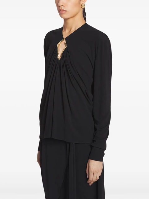 Lanvin cut-out blouse - Black - zdjęcie produktu nr 1