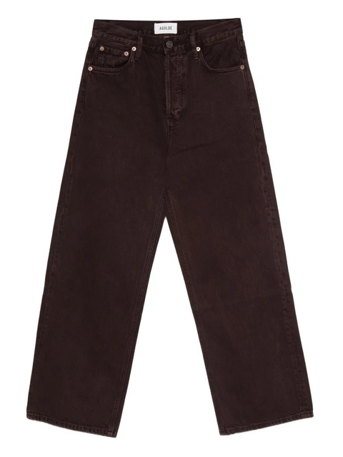 AGOLDE button-fastening jeans - Brown - zdjęcie produktu nr 1
