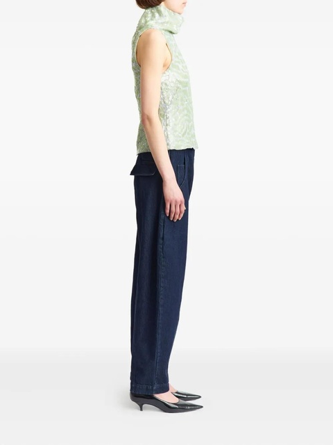 16Arlington Acari lace sequinned top - Green - zdjęcie produktu nr 1