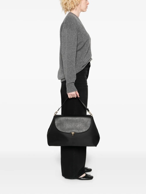 TOTEME T-Lock satchel bag - Black - zdjęcie produktu nr 1