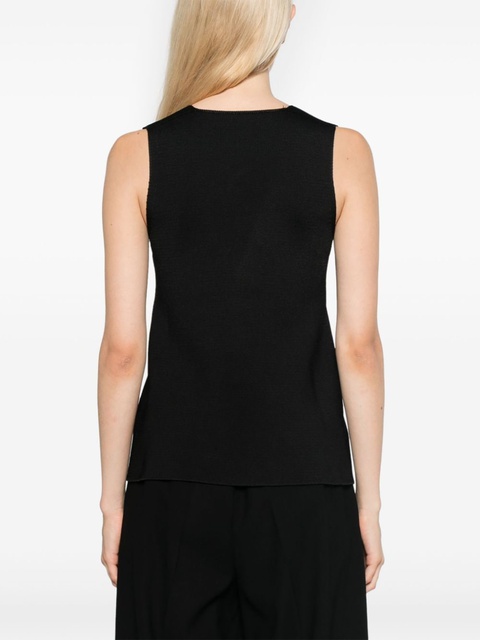 KHAITE Heidi vest - Black - zdjęcie produktu nr 2