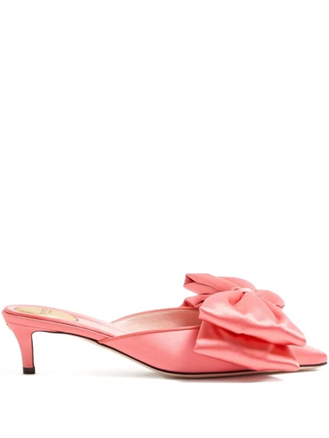 Valentino Garavani 45mm Yolande bow mules - Pink - zdjęcie produktu nr 2