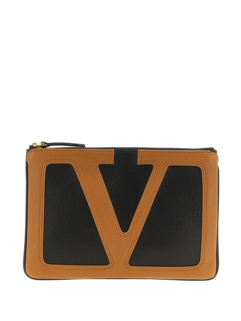 Valentino Garavani Vlogo Superstar clutch bag - Black - zdjęcie produktu nr 1