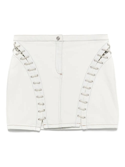 Blumarine denim mini skirt - Blue - zdjęcie produktu nr 1