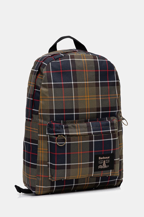 Barbour plecak kolor zielony duży wzorzysty UBA0754 - zdjęcie produktu nr 2