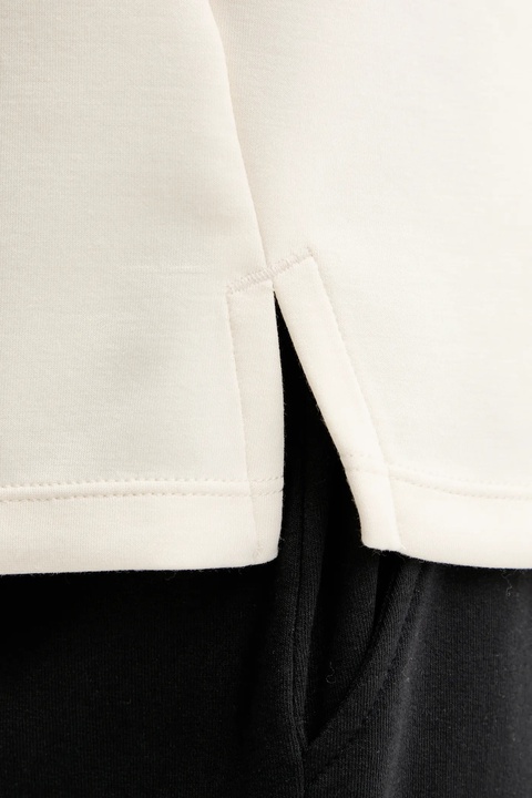 Dkny bluza damska kolor beżowy z nadrukiem DP5T9976 - zdjęcie produktu nr 2