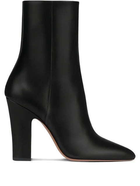 Paris Texas leather block-heel boots - Black - zdjęcie produktu nr 2