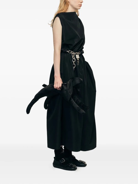 Simone Rocha draped maxi dress - Black - zdjęcie produktu nr 2