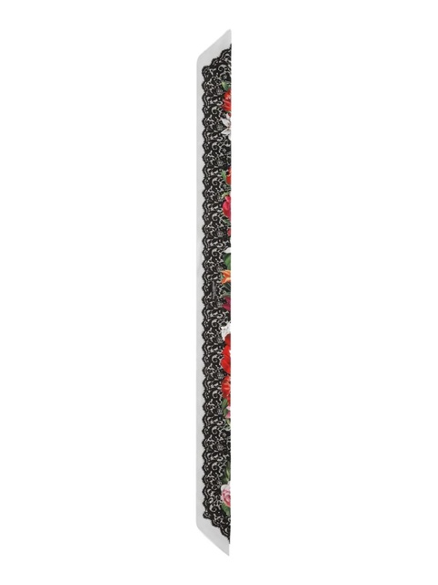 Dolce & Gabbana floral-print headscarf - Black - zdjęcie produktu nr 2