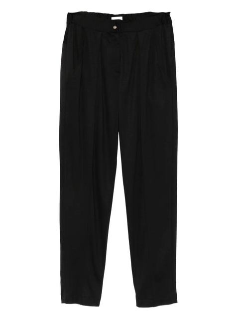 ISABEL MARANT pleated trousers - Black - zdjęcie produktu nr 1