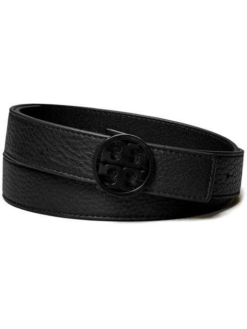 Tory Burch Miller leather belt - Black - zdjęcie produktu nr 1