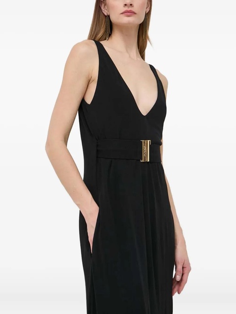 PINKO buckle sleeveless maxi dress - Black - zdjęcie produktu nr 2