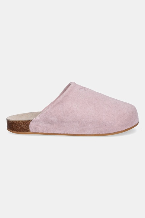 adidas Originals klapki zamszowe Adimule damskie kolor różowy JP8731 - zdjęcie produktu nr 2