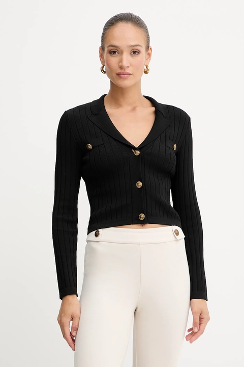 Guess kardigan FELICITY damski kolor czarny lekki W5YR11 Z0130 - zdjęcie produktu nr 1