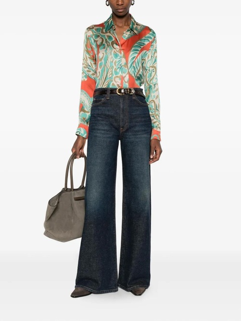 ETRO button-fastening patterned shirt - Orange - zdjęcie produktu nr 2