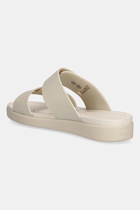 Crocs klapki Brooklyn Buckle Low damskie kolor zielony 211215 - zdjęcie produktu nr 2
