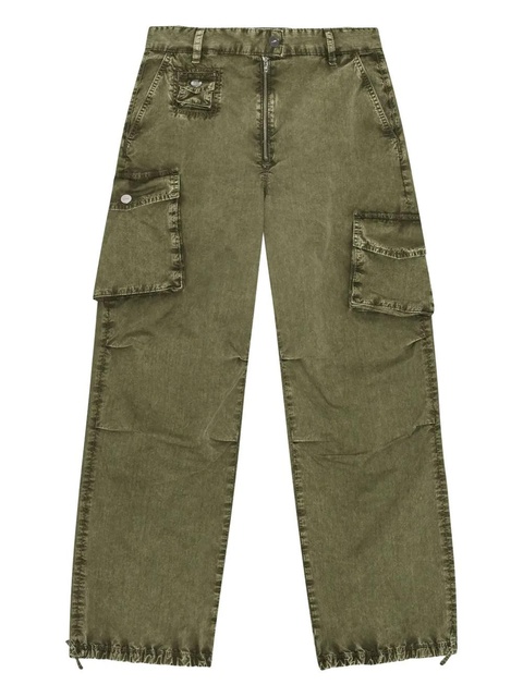 GANNI cargo-pocket trousers - Green - zdjęcie produktu nr 1