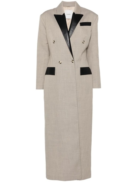 Nanushka Ferris coat - Neutrals - zdjęcie produktu nr 1