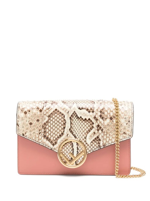 FENDI leather shoulder bag - Pink - zdjęcie produktu nr 1