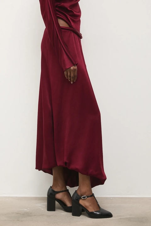 Answear.LAB czółenka skórzane kolor czarny na słupku - zdjęcie produktu nr 1