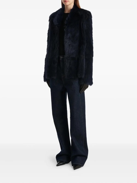 KHAITE collared jacket - Blue - zdjęcie produktu nr 2