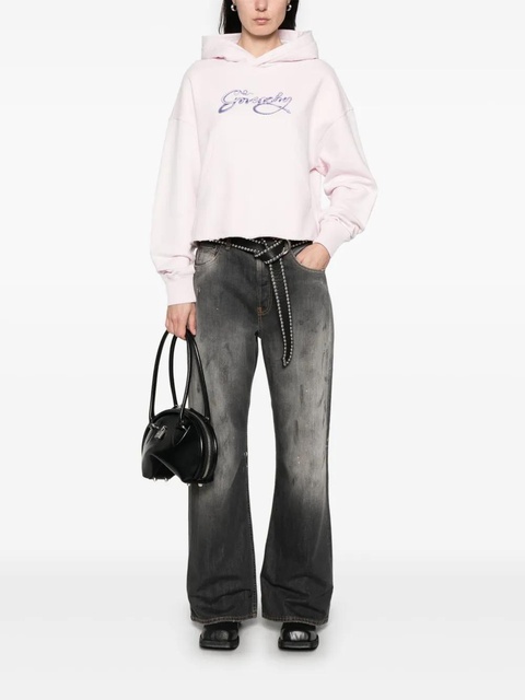 Givenchy logo-print hoodie - Pink - zdjęcie produktu nr 2