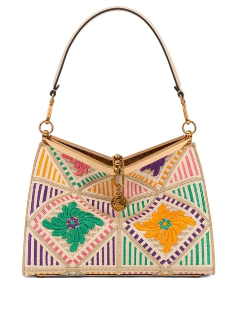 ETRO medium Vela shoulder bag - White - zdjęcie produktu nr 1