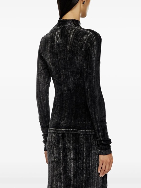 Diesel T-Slimy top - Black - zdjęcie produktu nr 2