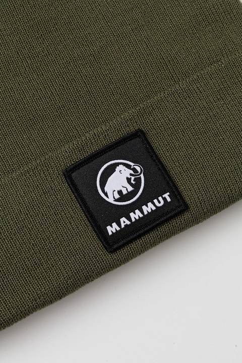 Mammut czapka Fedoz kolor zielony 1191.01092 - zdjęcie produktu nr 2