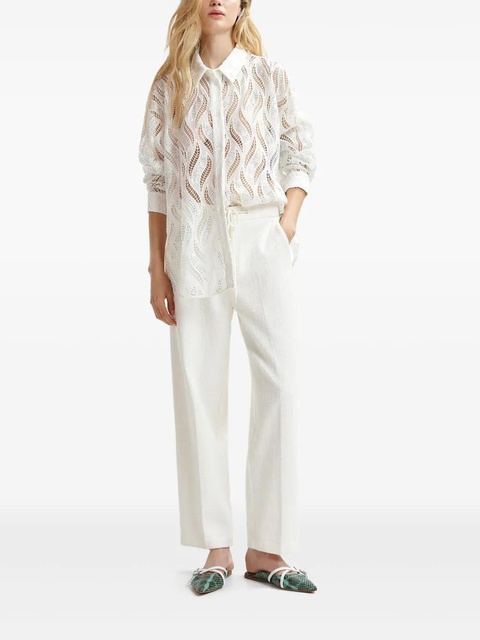 Essentiel Antwerp Heftig straight trousers - White - zdjęcie produktu nr 1