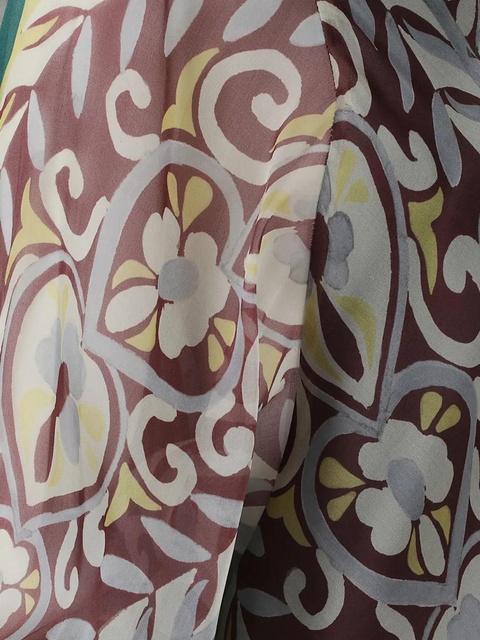 ETRO paisley-print silk dress - Green - zdjęcie produktu nr 2