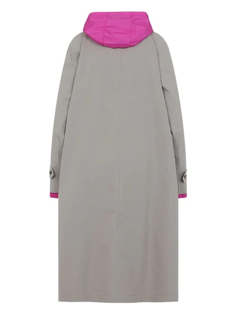 Miu Miu reversible hooded raincoat - Grey - zdjęcie produktu nr 2