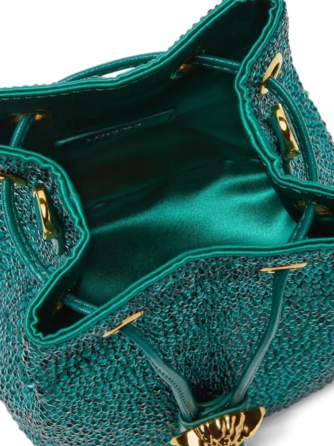 Versace La Medusa mini bucket bag - Green - zdjęcie produktu nr 2
