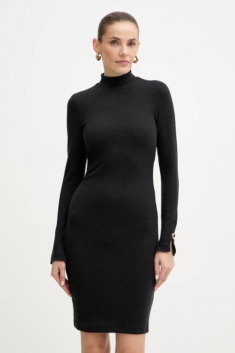 Guess sukienka ALESSA kolor czarny mini dopasowana W5BK30 K0602 - zdjęcie produktu nr 1