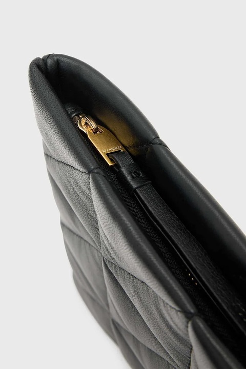 AllSaints kopertówka skórzana BETTINA kolor czarny W214XD - zdjęcie produktu nr 2