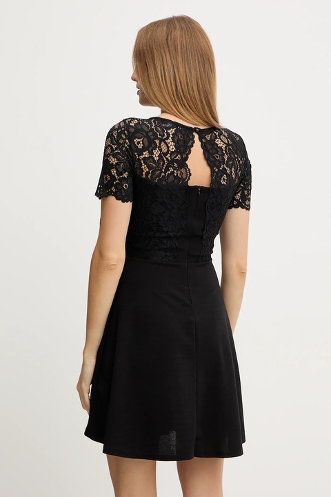 Morgan sukienka kolor czarny mini rozkloszowana RUBENA - zdjęcie produktu nr 2
