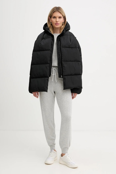 BOSS Orange kurtka kolor czarny zimowa oversize 50548028 - zdjęcie produktu nr 2