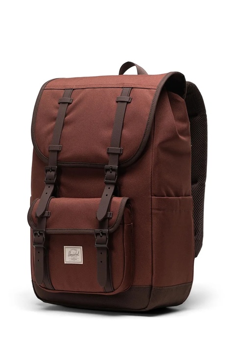 Herschel plecak Little America™ 21 L kolor brązowy duży gładki 11391-07127-OS - zdjęcie produktu nr 1