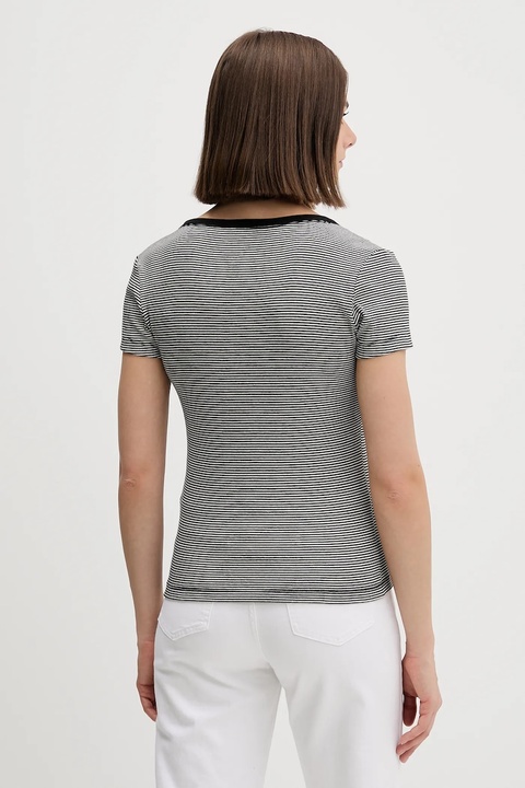 Tommy Jeans t-shirt damski kolor czarny DW0DW17385 - zdjęcie produktu nr 2