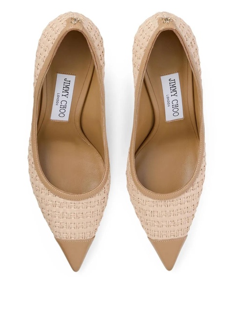 Jimmy Choo 85mm Love pumps - Neutrals - zdjęcie produktu nr 2
