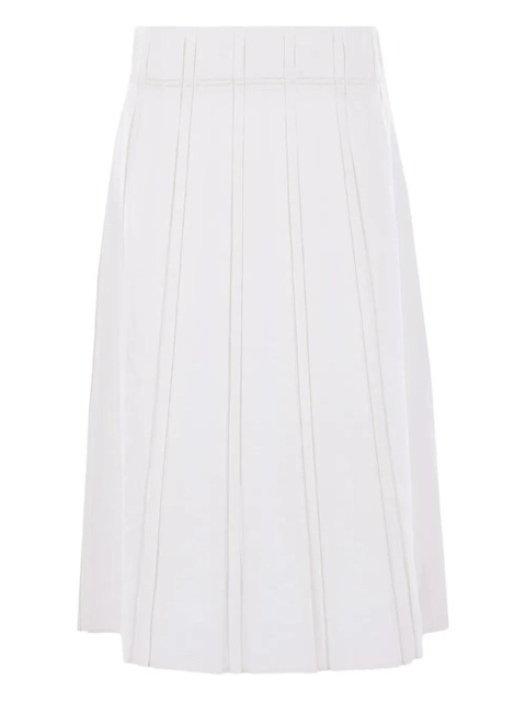 Jil Sander linen skirt - White - zdjęcie produktu nr 1