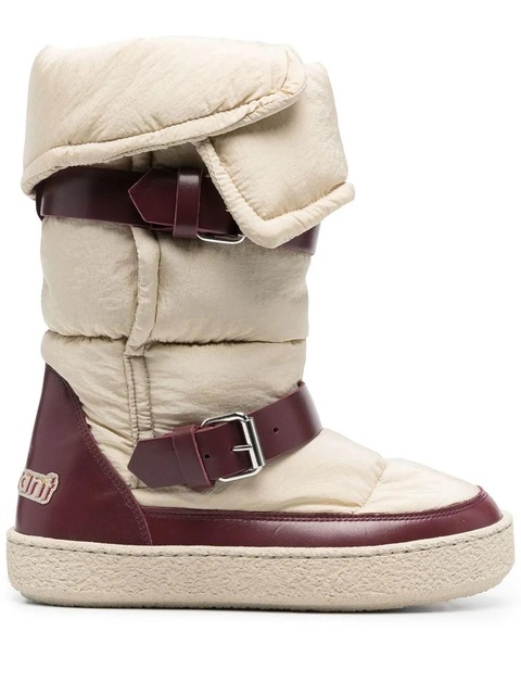 ISABEL MARANT Zenora padded ankle boots - Neutrals - zdjęcie produktu nr 1