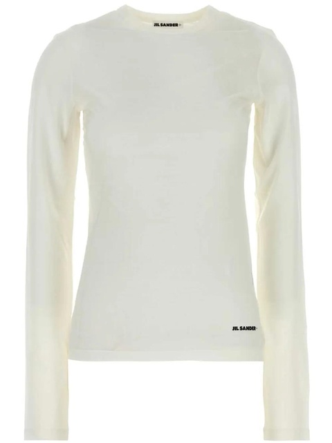 Jil Sander crew-neck T-shirt - White - zdjęcie produktu nr 1