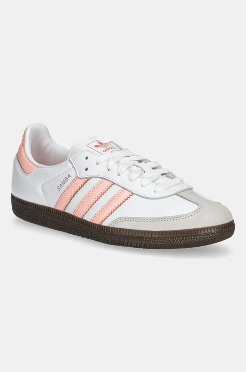adidas Originals sneakersy skórzane Samba Og W damskie kolor biały JH5687 - zdjęcie produktu nr 1